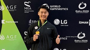Taiwanese gymnast secures first gold at FIG Artistic Gymnastics World Cup