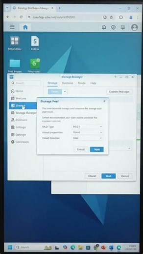 Synology NAS Storage Configuration in 10 Seconds | DSM Setup