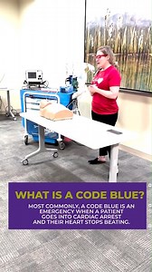 What is a Code Blue? Every two years, our nurses are recertified in Advanced Cardiac Life Support (ACLS). Watch them in action during an ACLS class at Silver Cross as they respond to a “Code Blue,” a patient who is in cardiac arrest. #heartmonth #codeblue #cpr | Silver Cross Hospital