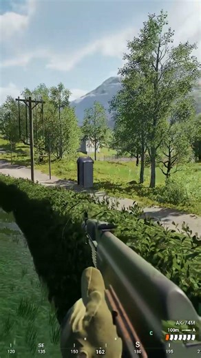 Clean 300 m Headshot with Iron sights #squad #gaming