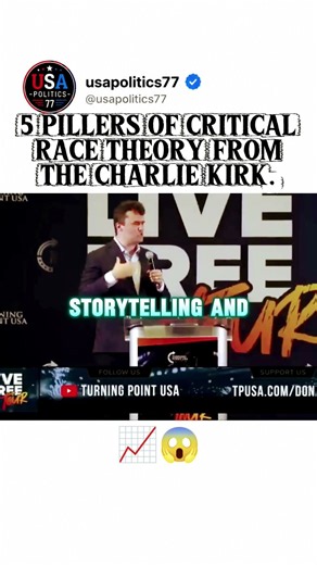 Charlie Kirk Breaks Down the 5 Pillars of Critical Race Theory 📈😱