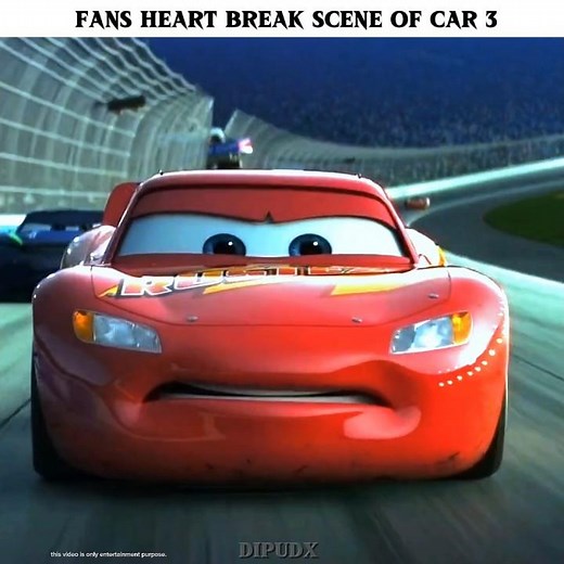 emotional scene of cars 3 🤕🥺#edit #mcqueen #cars #emotional #viral