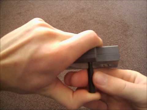 How to open a NES cartridge with a Gamebit Screwdriver