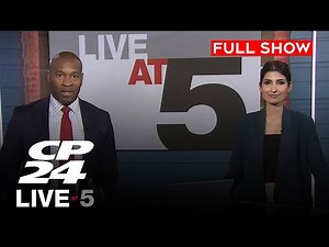 Heavy rain causes chaos in GTA | CP24 Live at Five for July 16, 2024