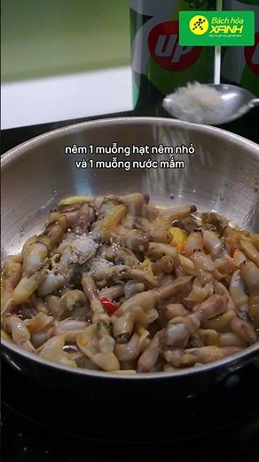 Cách làm ỐC MÓNG TAY XÀO RAU MUỐNG thơm ngon chuẩn vị