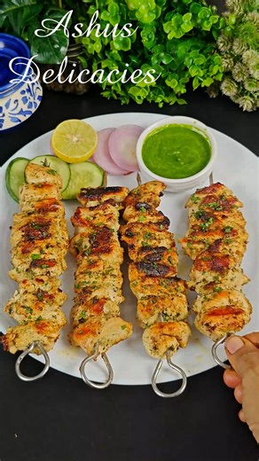 Ashus Delicacies on Instagram: "Malai Chicken Tikka"