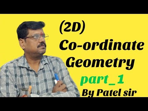 Co-ordinate Geometry|Part 1|Class 11th by Patel sir||