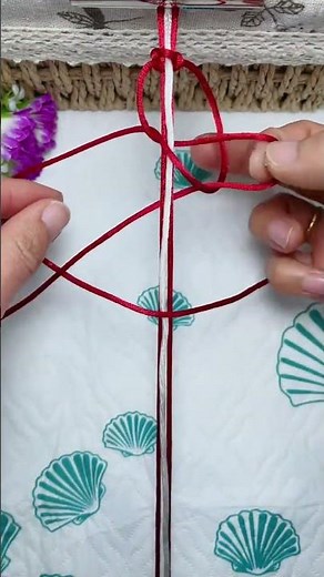 Simple hand rope weaving
