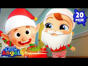 Christmas Elf Sing-Along 🎄🧝‍♂️| Little Angel And Friends Kid Songs