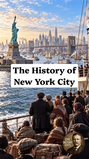The History of New York City. #history #newyorkcity #newyork #america #city