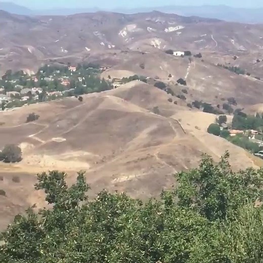 On The Mountains Of Hidden Hills California