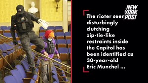 Capitol rioter seen in paramilitary gear reportedly breached building with mom