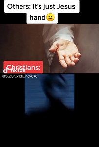 Interpreting Jesus Hand Gestures in the Comments