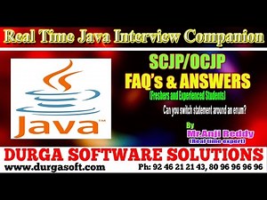 Java Interview Companion|| SCJP/OCJP|| Can you switch statement around an enum?
