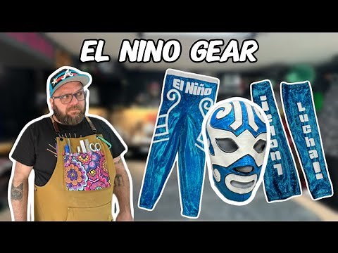 Making a Professional Lucha Mask For a Set of Gear