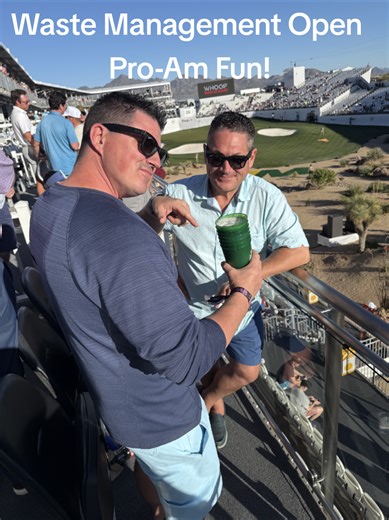 2026 Waste Management Open Pro-Am Fun! #proam #wastemanagement #fun #golf #billymadison