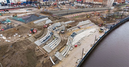 Stockton Waterfront urban park likely to open in late spring