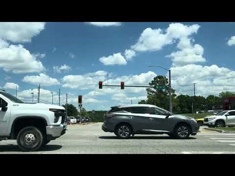 Oklahoma: Chandler Park exit to West Tulsa through Prattville via meandering roads.