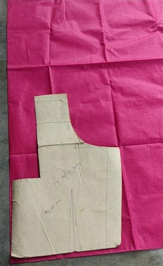 bra cut Blouse Fabric Cutting #shortvideo #viralshort #fabriccutting