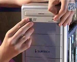 Instalar unidad de CD o DVD