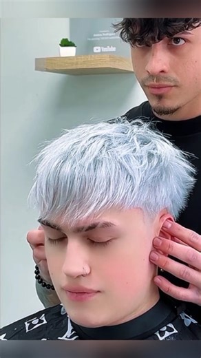 w8 for result 💀🔥| hair color transformation | hair color tutorial #haircolour #haircolor #Haircut_videos | Anas Khan