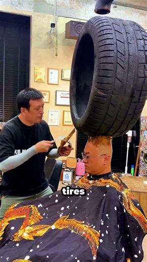 This Chinese Barber Runs a REAL-Life GTA Barbershop 😱