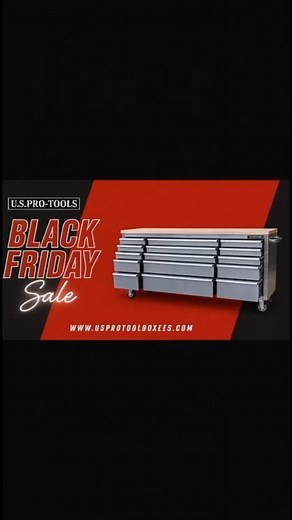 US PRO TOOLS Tool Chest Cabinet Boxes on Reels