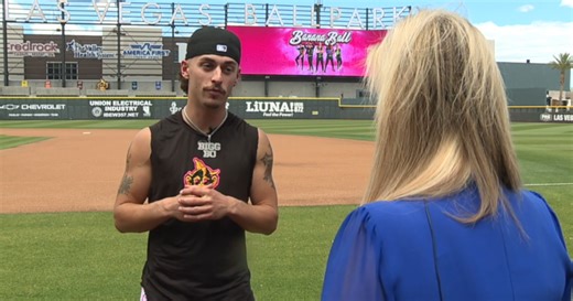 Las Vegas local John Howard Bobo lives out his dream as a Banana Ball Party Animal this weekend