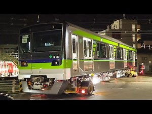 【10-300形 再増備！】都営新宿線10-300形 10-650F J-TREC横浜を陸送で出場！