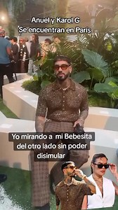 Anuel sin poder disimular Al ver a la bichota Karol G después de tanto tiempo #karolg #anuel #fandekarolg #fandeanuel | Veronica Flores