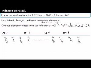 Triângulo de Pascal - Exercício Prático