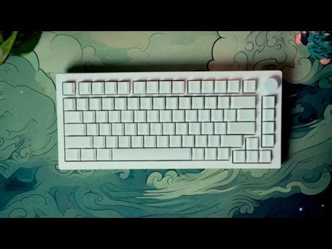 Building a Pure White Mechanical Keyboard | AKKO 5075B x Menel Haku Switches
