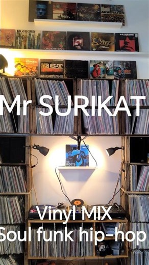 mix vinyl soul funk and hip-hop