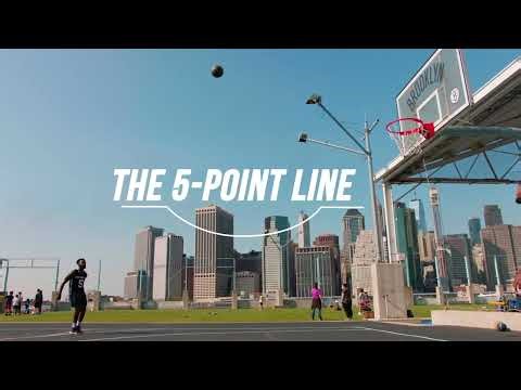 The Official 5 Point Line for Basketball