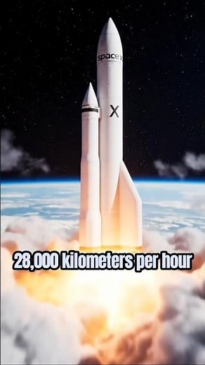 How Fast Does a SpaceX Rocket Leave Earth? #space #spacex