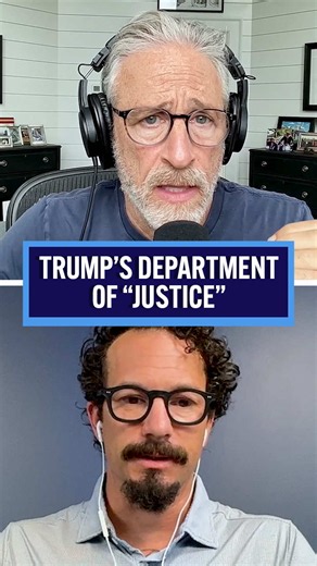 Former Special Counsel Jack Smith and former Acting FBI Director Brian Driscoll discuss Trump’s weaponization of the DOJ and how those inside the department see it. New pod out now! #TheWeeklyShow #JonStewart #Politics