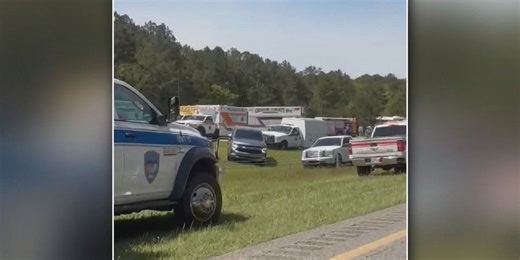 Students critically hurt during field trip after school bus blows tire on interstate
