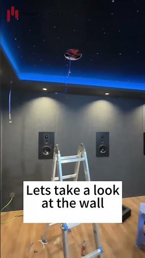 Home Theater Project in Asia | Aperion Audio Theatrus Cinema&Studio Install Speakers