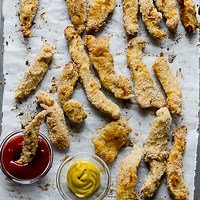 Baked Chicken Tenders Strips in Oven EASY | Best Recipe Box