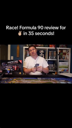 Race! Formula 90 board game review in 35 seconds! #boardgames #games #gamer #gamenight #formula1 #f1 #raceformula90 #racinggame #racinggames #youtube #review #boardgamereview #boardgamesfortwo #boardgametiktok