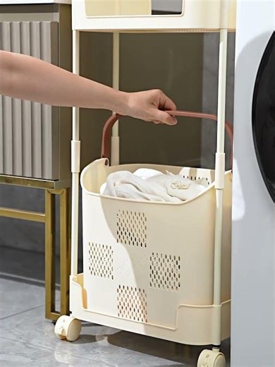 Stop Piling Clothes on the Floor! 🧺 The Laundry Hamper That Organizes Itself