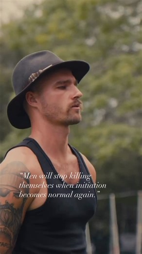 Kalum Rolley | Leadership Coach on Instagram: "Men aren’t weak. They’re starving. Starving for direction. Starving for brotherhood. Starving for something that tells them, “This is who you are now.” For most of human history, men were initiated. There was a line you crossed. A fire you walked through. A moment where older men looked you in the eyes and said: “You’re no longer a boy. Stand up.” That line is gone. Now we hand boys a phone. We tell them to “be nice.” We tell them to achieve. We tel