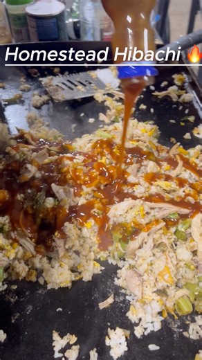 Homestead Hibachi on the Flat Top 🔥 Farm-Raised Dinner!