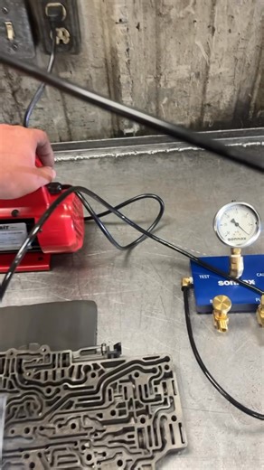Vacuum testing 6l80 valve body today with our new Sonnax kit | Halifax transmission LTD
