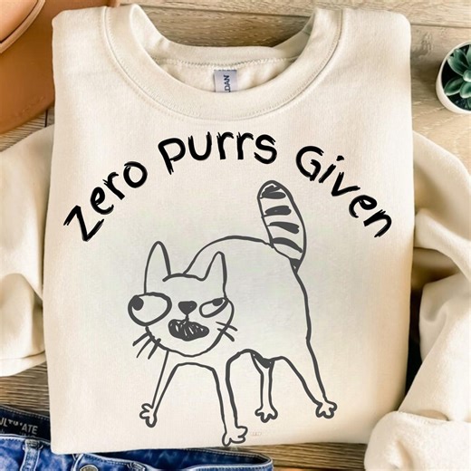 Grumpy Cat PNG: Sarcastic Tee Design, Funny Animal Clipart (digital Download - Etsy