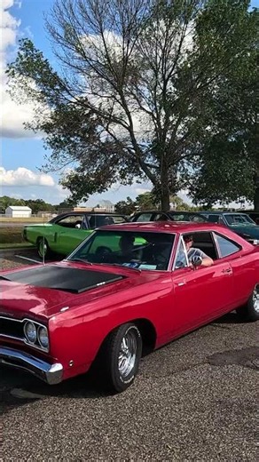 1955 Chevrolet Bel Air 1968 Plymouth Road Runner 1966 Pontiac Lemans St Francis Classic Car Show
