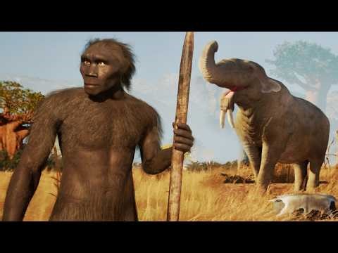Homo Erectus Ancestry: Hunting Prehistoric Animals + Tribal | Primal Survival (Demo) | 🦏