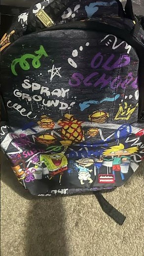 New sprayground book bag