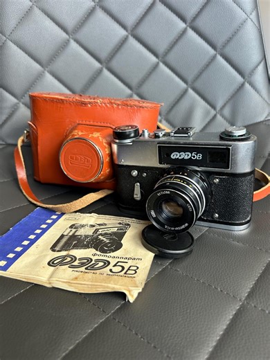 FED 5B 35mm Rangefinder Film Camera – Made in USSR – Vintage Soviet Camera – Unk - Etsy