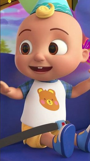 🚌Wheels on JJ's Birthday Bus!🥳 | CoComelon | Moonbug Kids - Play Outside with Friends #shorts